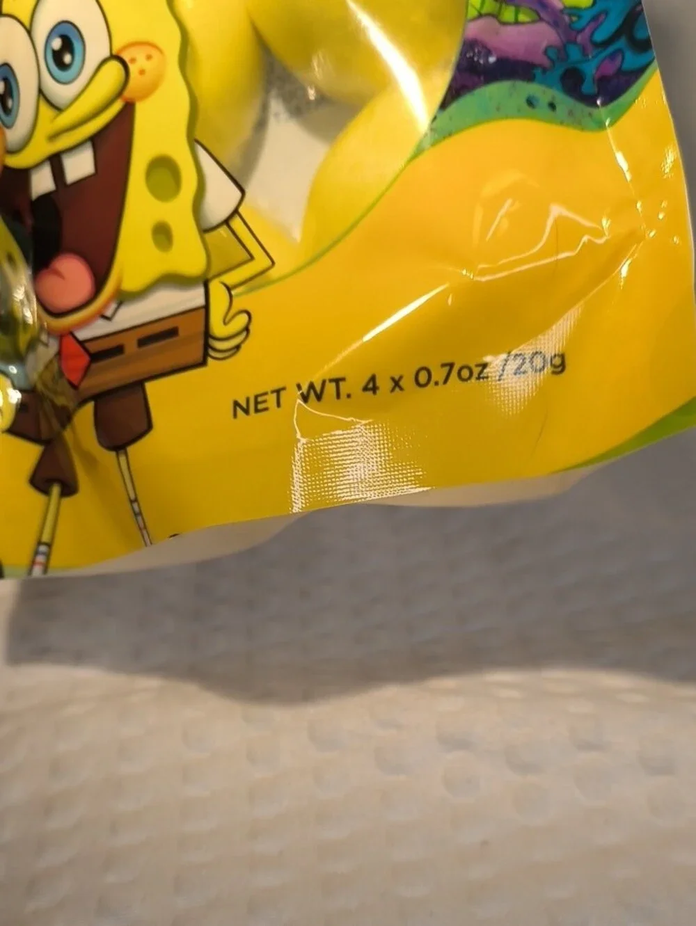 SpongeBob Shower Steamer Melts Set Of 4